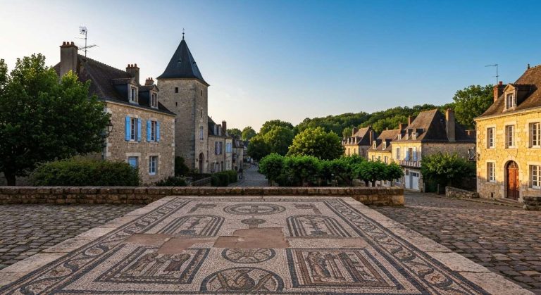 Ce village de la Saône-et-Loire est célèbre pour ses mosaïques romaines, un témoignage exceptionnel de l'époque gallo-romaine (Autun)